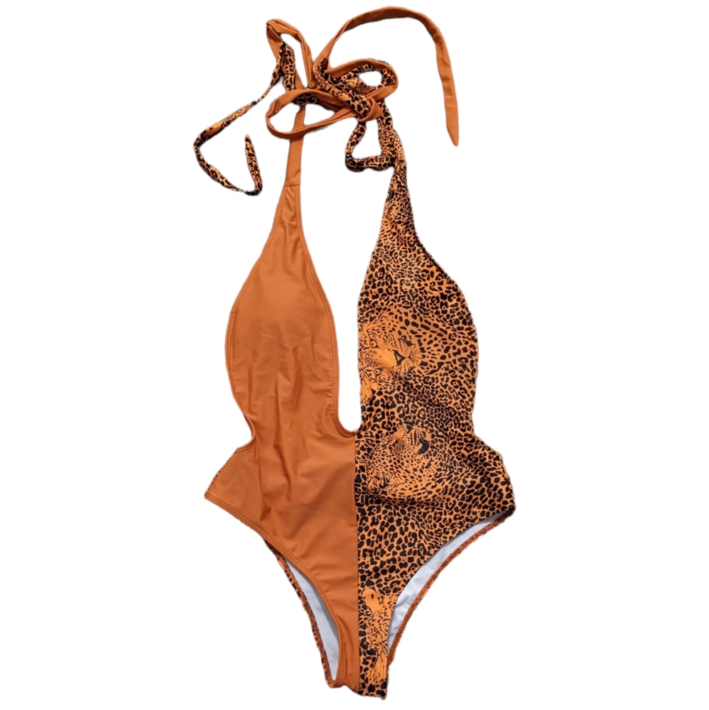 💥 SHEIN Cheetah One Piece M Swimsuit